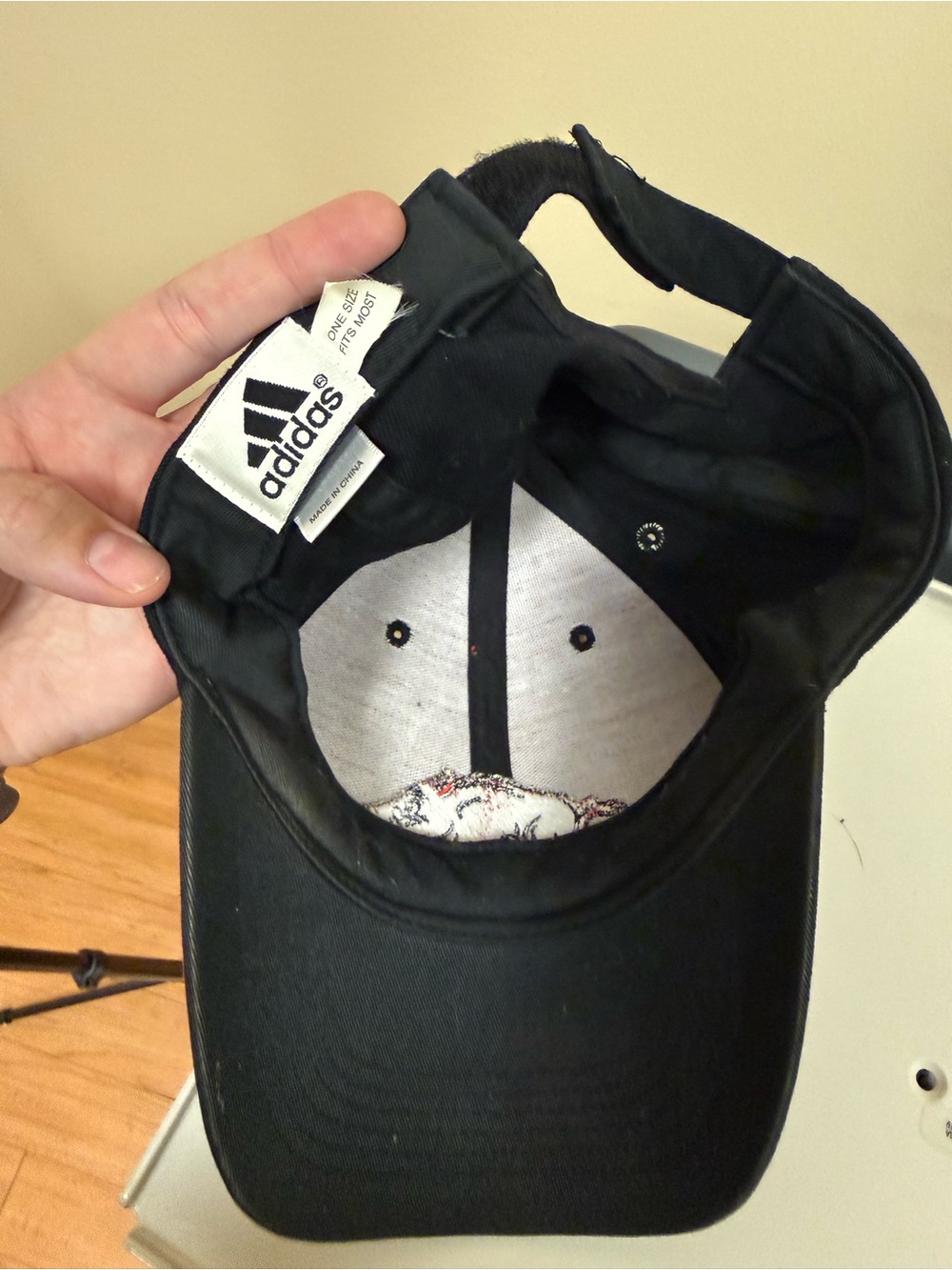 Adidas Arkansas Razorbacks Adjustable Hat - OS - Picture 4 of 4